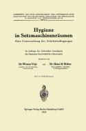 Hygiene in Setzmaschinenräumen di Werner Vaje, Hans H. Weber edito da Springer Berlin Heidelberg