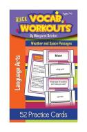 Quick Vocab Workouts Practice Cards: Weather and Space Passages di Margaret Brinton edito da LORENZ EDUC PR