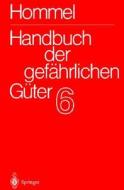 Handbuch Der Gefahrlichen Guter edito da Springer