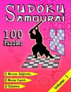 SUDOKU Samourai, 100 Puzzles/ Niveau Difficile/ Niveau Expert/ Solutions/ Volume 1 di Design IM Grilles Design edito da Independently Published