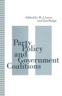 Party Policy and Government Coalitions edito da Palgrave Macmillan