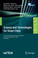Science and Technologies for Smart Cities edito da Springer International Publishing