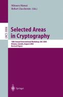Selected Areas in Cryptography edito da Springer Berlin Heidelberg