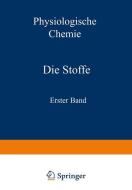 Die Stoffe di ACKERMANN  D. edito da Springer Berlin Heidelberg