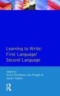 Learning to Write di Aviva Freedman, Ian Pringle, Janice Yalden edito da Taylor & Francis Ltd