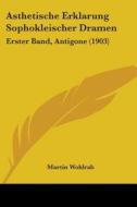 Asthetische Erklarung Sophokleischer Dramen: Erster Band, Antigone (1903) di Martin Wohlrab edito da Kessinger Publishing