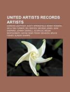 United Artists Records Artists: Gordon L di Source Wikipedia edito da Books LLC, Wiki Series