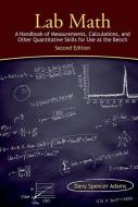Lab Math di Dany Spencer Adams edito da Cold Spring Harbor Laboratory Press,U.S.