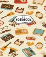 Notebook: Journal Dot-Grid, Graph, Lined, Blank No Lined: Vintage Objects Pattern Design: Notebook Journal Diary, 120 Pages, 8 X di Lookbird T edito da Createspace Independent Publishing Platform