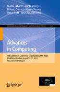 Advances in Computing edito da Springer Nature Switzerland