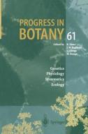 Progress in Botany di K. Esser, J. W. Kadereit, U. Lüttge, M. Runge edito da Springer Berlin Heidelberg