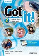 Got It: Level 2: Student's Pack with Digital Workbook edito da Oxford University ELT