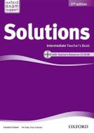 Solutions: Intermediate: Teacher's Book and CD-ROM Pack edito da Oxford University ELT