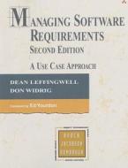 Managing Software Requirements (paperback) di Dean Leffingwell, Don Widrig edito da Pearson Education (US)