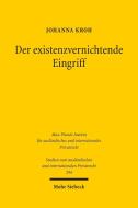 Der existenzvernichtende Eingriff di Johanna Kroh edito da Mohr Siebeck GmbH & Co. K