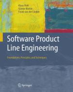 Software Product Line Engineering di Günter Böckle, Frank J. van der Linden, Klaus Pohl edito da Springer Berlin Heidelberg