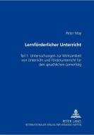 Lernförderlicher Unterricht di Peter May edito da Lang, Peter GmbH