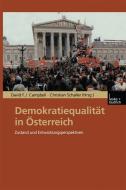 Demokratiequalität in Österreich edito da VS Verlag für Sozialwissenschaften