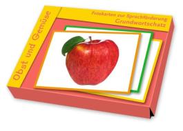 Fotokarten zur Sprachförderung: Grundwortschatz: Obst und Gemüse edito da Verlag an der Ruhr GmbH