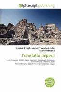 Translatio Imperii edito da Alphascript Publishing