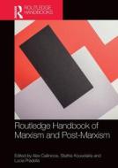 Routledge Handbook Of Marxism And Post-Marxism edito da Taylor & Francis Ltd
