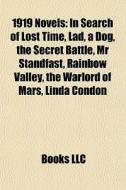 1919 Novels: In Search Of Lost Time, Lad di Books Llc edito da Books LLC, Wiki Series