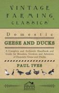 Domestic Geese And Ducks - A Complete And Authentic Handbook And Guide For Breeders, Growers And Admirers Of Domestic Ge di Paul Ives edito da Style Press