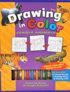 Drawing in Color: Jungle Animals [With Drawing Pencil, 8 Colored Pencils] edito da Flying Frog
