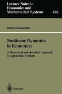 Nonlinear Dynamics in Economics di Bärbel Finkenstädt edito da Springer Berlin Heidelberg