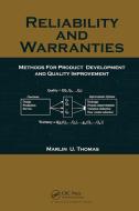 Reliability And Warranties di Marlin U. Thomas edito da Taylor & Francis Ltd