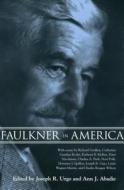 Faulkner In America edito da University Press Of Mississippi
