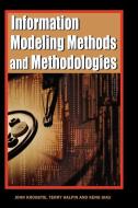 Information Modeling Methods and Methodologies (Adv. Topics of Database Research) edito da Idea Group Publishing