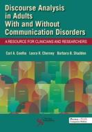 Discourse Analysis In Adults With And Without Communication Disorders edito da Plural Publishing Inc
