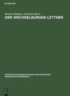 Der Wechselburger Lettner di Heinrich Magirius, Elisabeth Hütter edito da De Gruyter