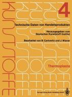 Thermoplaste di Bodo Carlowitz, Jutta Wierer edito da Springer Berlin Heidelberg
