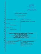 Sloan vs. Ware and Bank of America Clerk's Transcript on Appeal Vol. 5 di Samuel H. Sloan, Gary Rothstein, James R. Hastings edito da ISHI PR