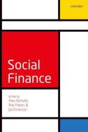 Social Finance di Alex Nicholls edito da OXFORD UNIV PR