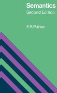 Semantics di Frank Robert Palmer, F. R. Palmer edito da Cambridge University Press