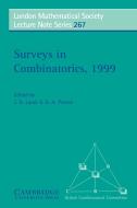 Surveys in Combinatorics, 1999 edito da Cambridge University Press