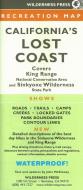 Califorina's Lost Coast Recreaton Map edito da Wilderness Press