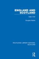 England And Scotland di Douglas Nobbs edito da Taylor & Francis Ltd