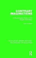 Contrary Imaginations di Liam Hudson edito da Taylor & Francis Ltd