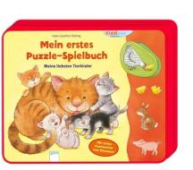 Mein erstes Puzzle-Spielbuch. Meine liebsten Tierkinder di Hans-Günther Döring edito da Arena Verlag GmbH