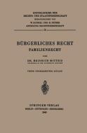 Bürgerliches Recht di Heinrich Mitteis edito da Springer Berlin Heidelberg