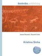 Krishna Sinha edito da Book On Demand Ltd.