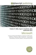 Microsoft di Frederic P Miller, Agnes F Vandome, John McBrewster edito da Alphascript Publishing