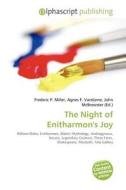 The Night Of Enitharmon's Joy edito da Betascript Publishing