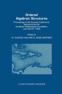 Ordered Algebraic Structures edito da Springer Netherlands