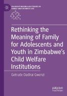 Rethinking the Meaning of Family for Adolescents and Youth in Zimbabwe¿s Child Welfare Institutions di Getrude Dadirai Gwenzi edito da Springer International Publishing