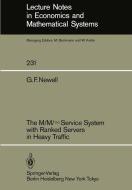 The M/M/8Service System with Ranked Servers in Heavy Traffic di G. F. Newell edito da Springer Berlin Heidelberg